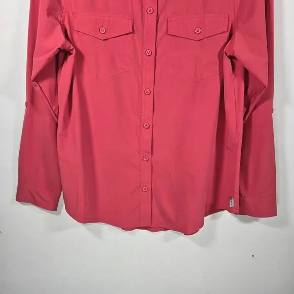 Eddie Bauer Women's Departure Long Sleeve Shirt. Size Medium - Picture 5 of 10